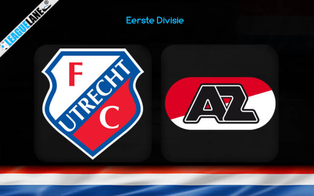 Jong FC Utrecht vs Jong AZ Alkmaar Dutch Eerste Divisie Predictions and Match Preview by LeagueLane